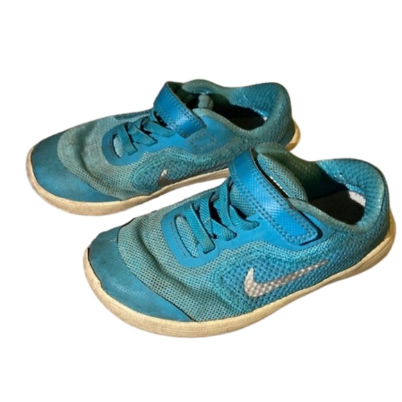 NIKE REVOLUTION 3 Blue shoes sneakers Turquoise - Picture 3 of 6